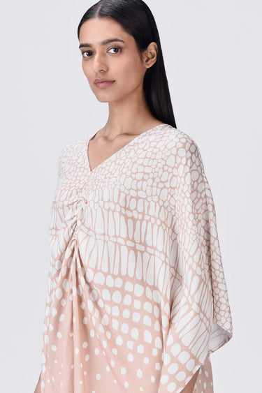 Women's Oversized Modal Top - Melon Pink - Genes Lecoanet Hemant