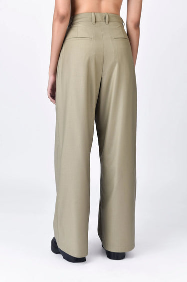 Women's Poly Wool Trousers - Genes Lecoanet Hemant