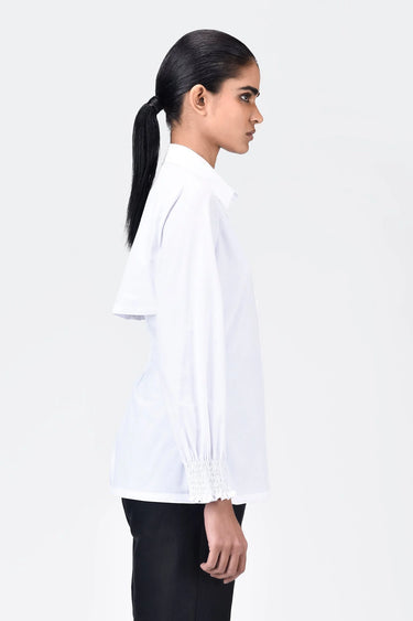 Women's Regular Fit Cotton Button-Down Shirt - Genes Lecoanet Hemant