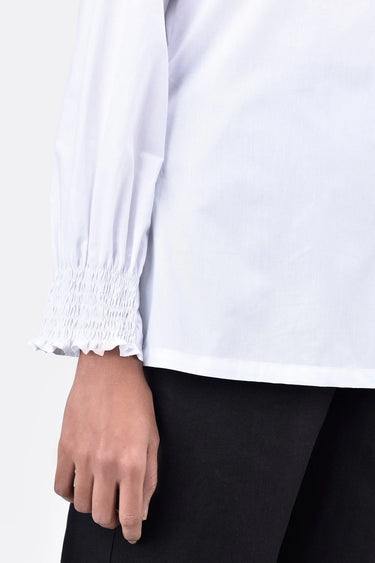 Women's Regular Fit Cotton Button-Down Shirt - Genes Lecoanet Hemant