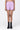 Women's Regular Fit Cotton Light Twill Shorts Lavender - Genes Lecoanet Hemant