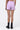 Women's Regular Fit Cotton Light Twill Shorts Lavender - Genes Lecoanet Hemant