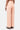 Women's Straight Fit Cotton Light Twill Cargo Trousers-Light Peach - Genes Lecoanet Hemant