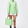 Women's Tropical Embroidery Regular Fit Shirt - Genes Lecoanet Hemant