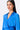 Women's Viscose Satin Shirt -Azure Blue - Genes Lecoanet Hemant