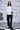 Women Scribble Text Semi Fit Shirt - Genes Online Store