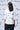 Women Scribble Text Semi Fit Shirt - Genes Online Store