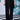 Wool Deconstructed Loose Fit Pants- Black - Genes Online Store
