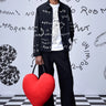 Wool Scribble Text Relax Fit Jacket - Genes Online Store