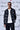 Wool Scribble Text Relax Fit Jacket - Genes Online Store