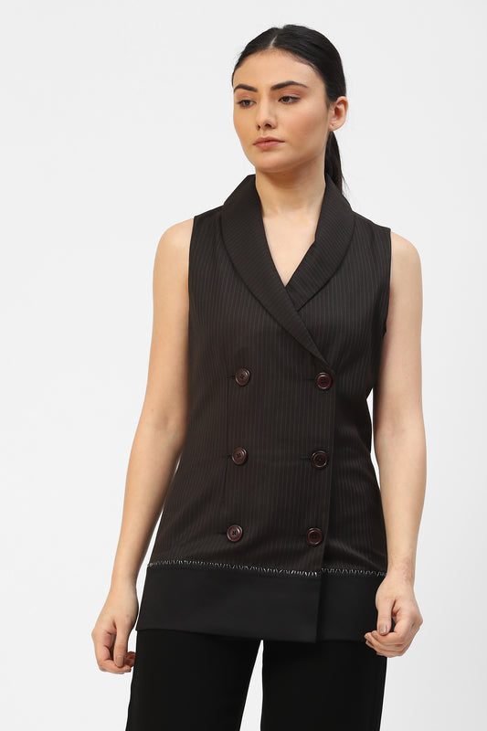 Double Breasted Womens Waistcoat