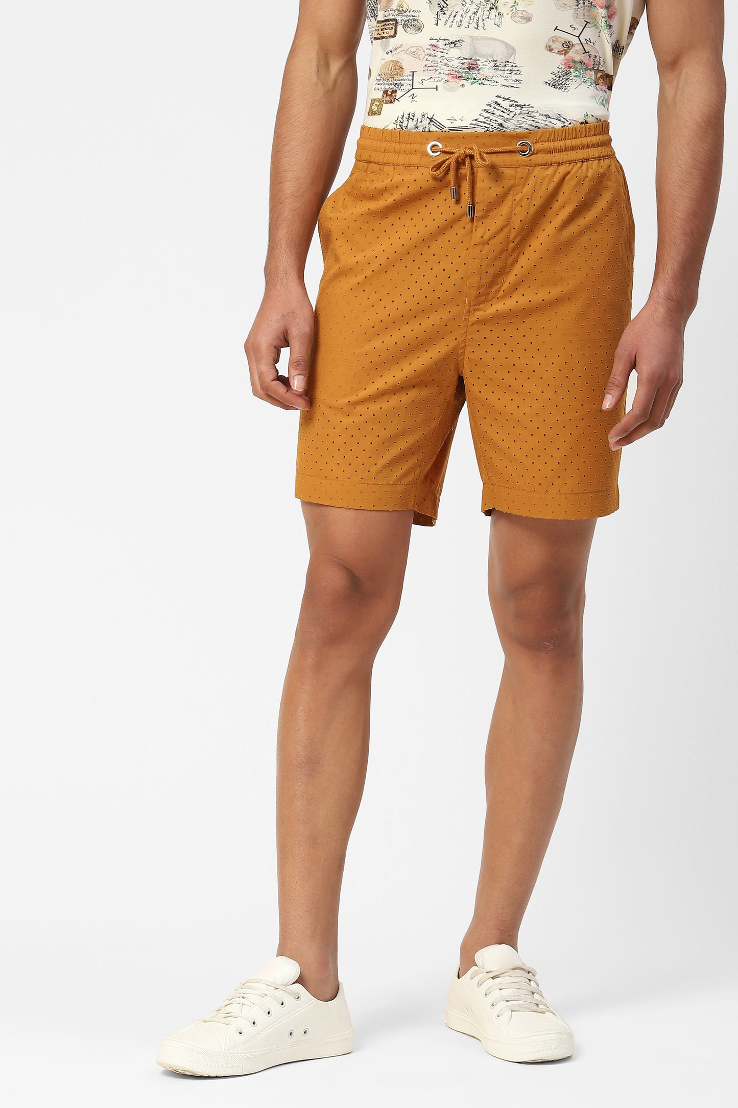 Mens Perforated Shorts