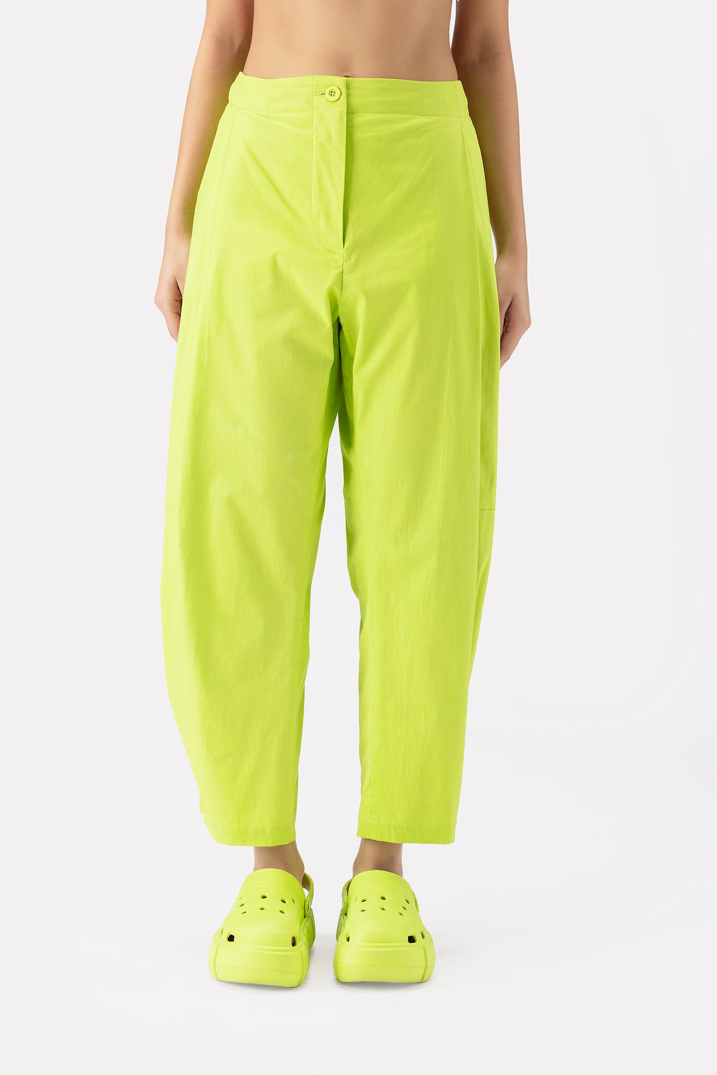 Womens Trousers With Inverted Box Pleats