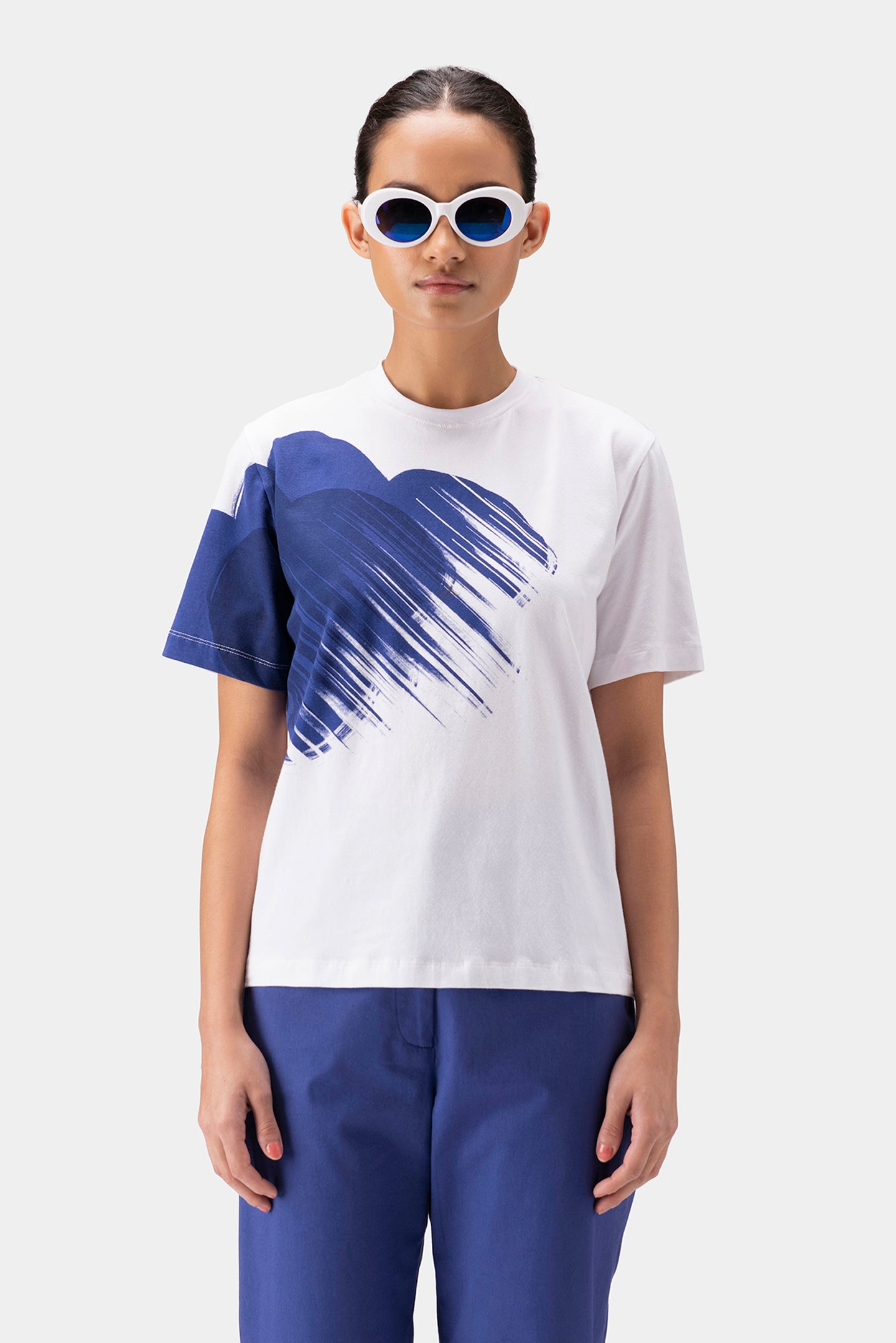 Womens T-shirt  With Oversized Print