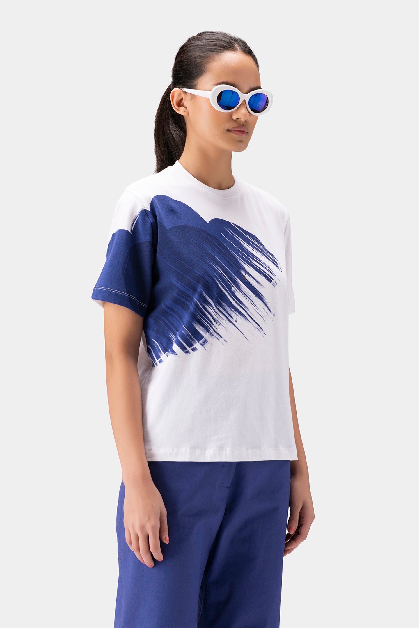 Womens T-shirt  With Oversized Print