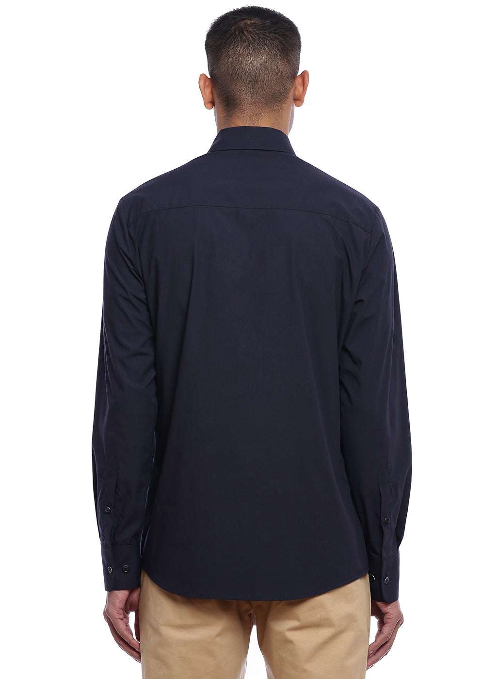 Blue Cotton Full Sleeved  Shirt - Genes online store 2020