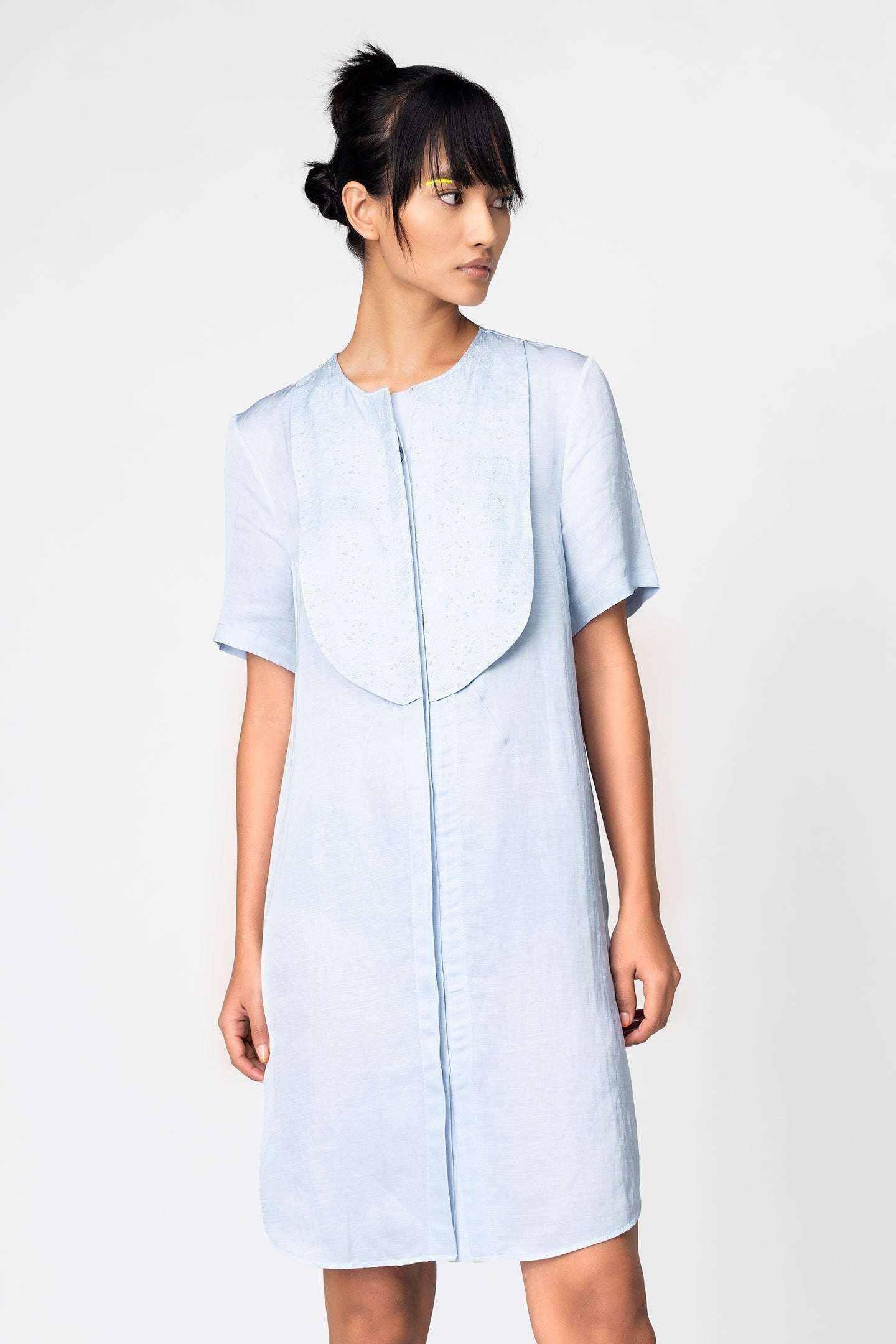 embroidered-yoke-dress - Genes online store 2020