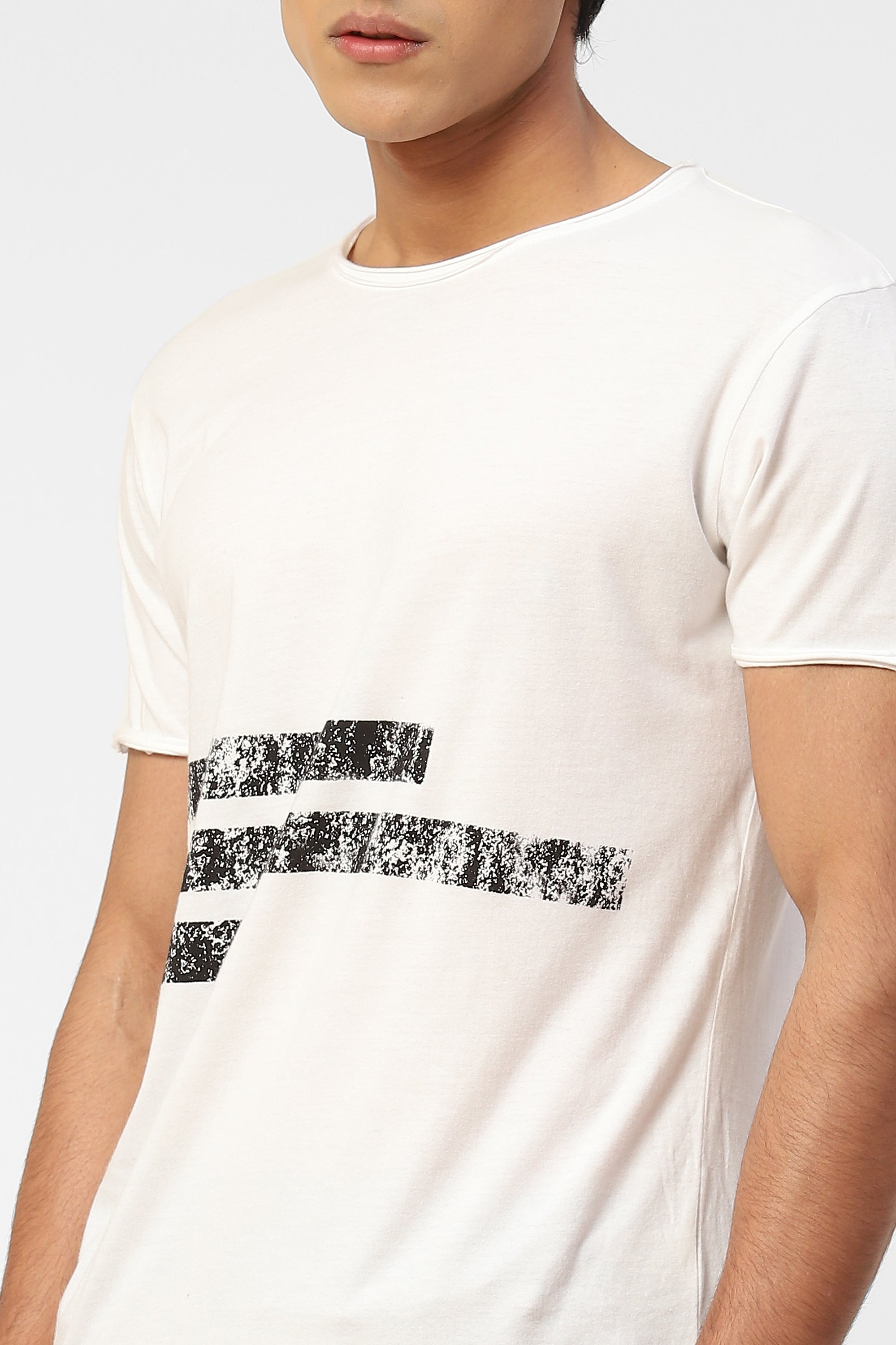 Mens Round neck T-shirt with Genes logo