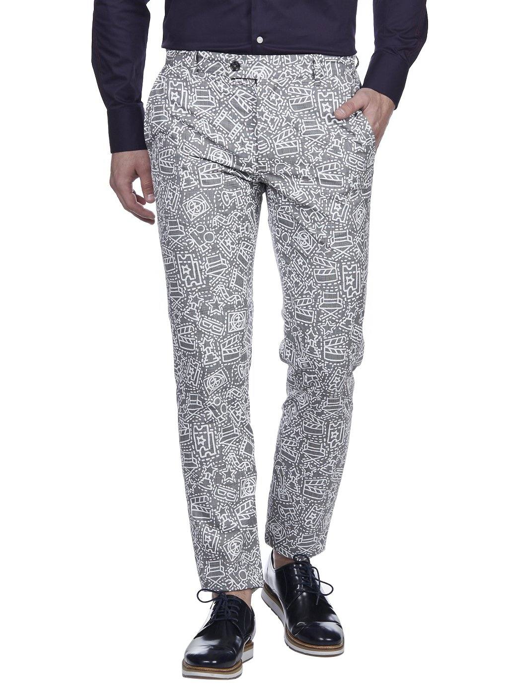 Buy Formals by tside Grey RelaxedFit Trousers online  Looksgudin
