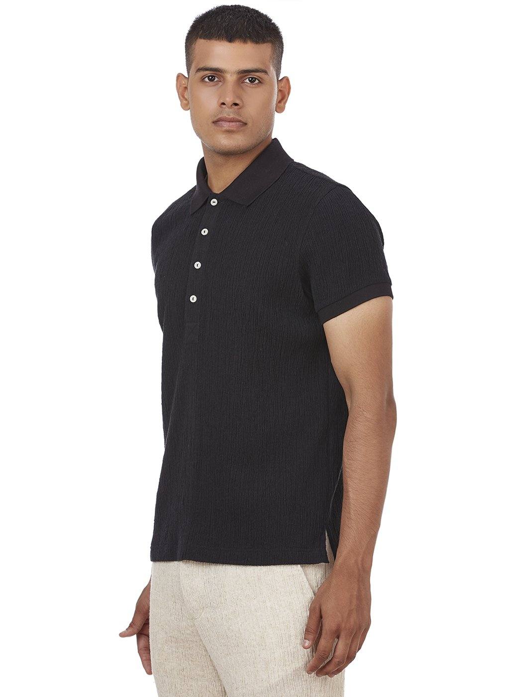 PLOVER CRINKLE POLO - Genes online store 2020