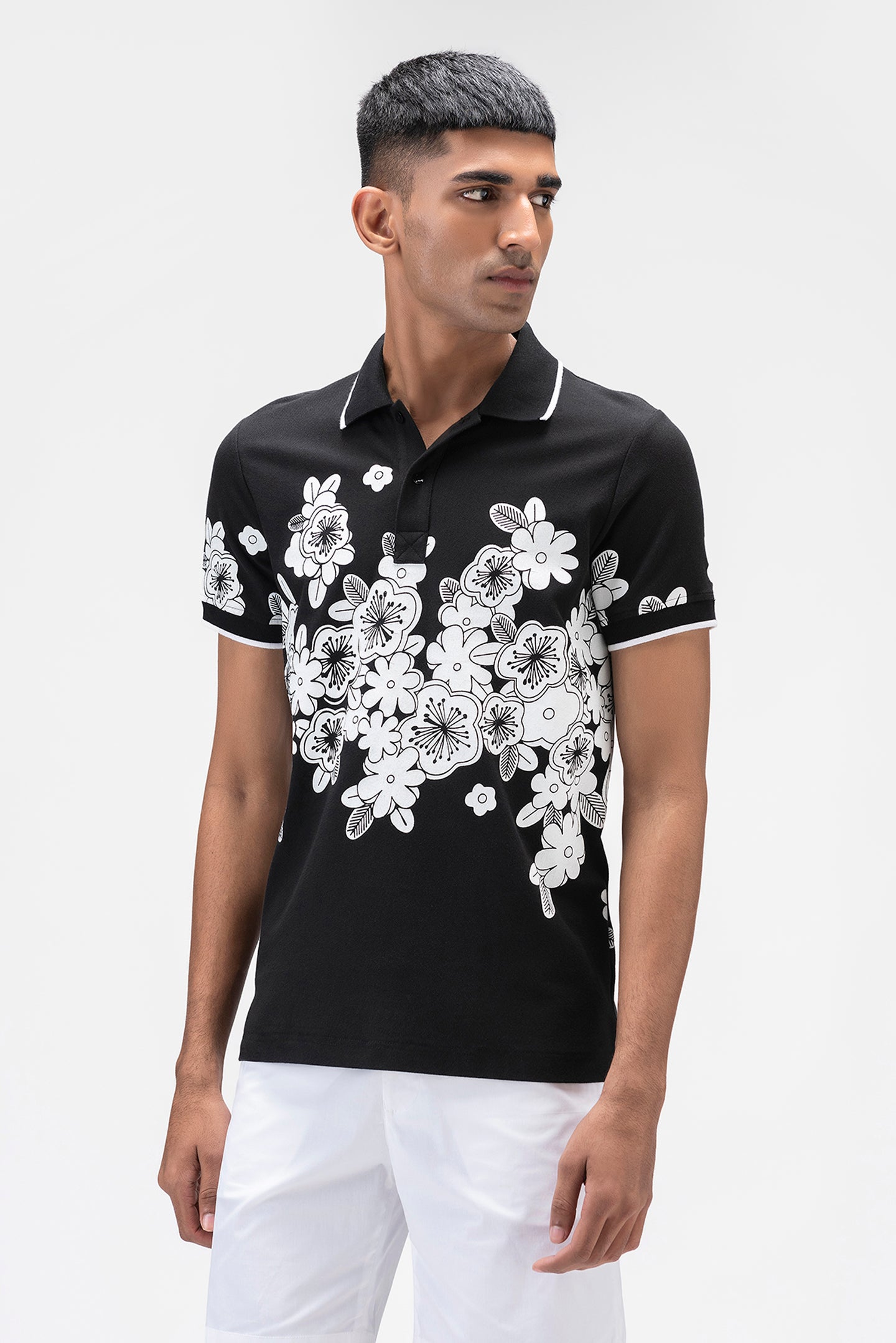 Full Bloom Mens Polo Shirt