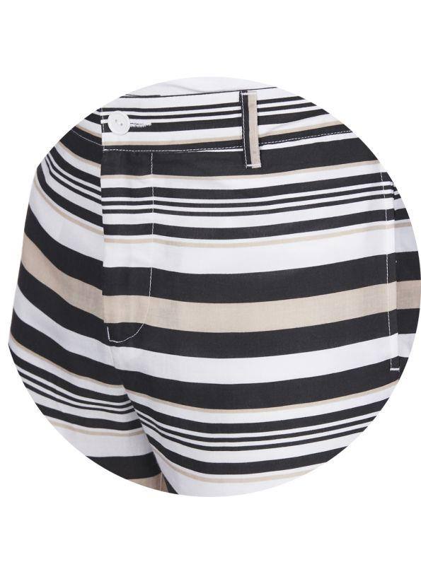 SHADES OF SUMMER STRIPED SHORTS - Genes online store 2020