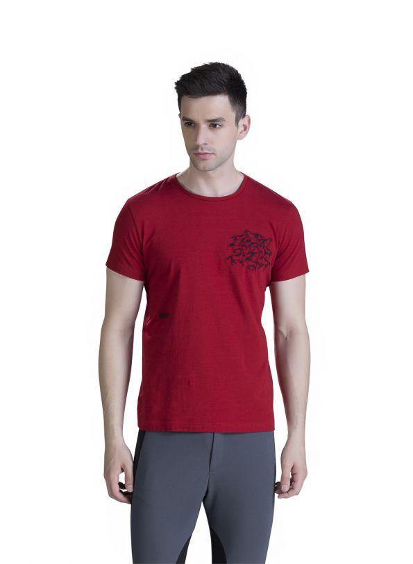 EMBROIDERED EQUESTRIAN TEE - Genes online store 2020