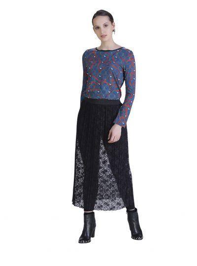 LACED MAXI SKIRT - Genes online store 2020
