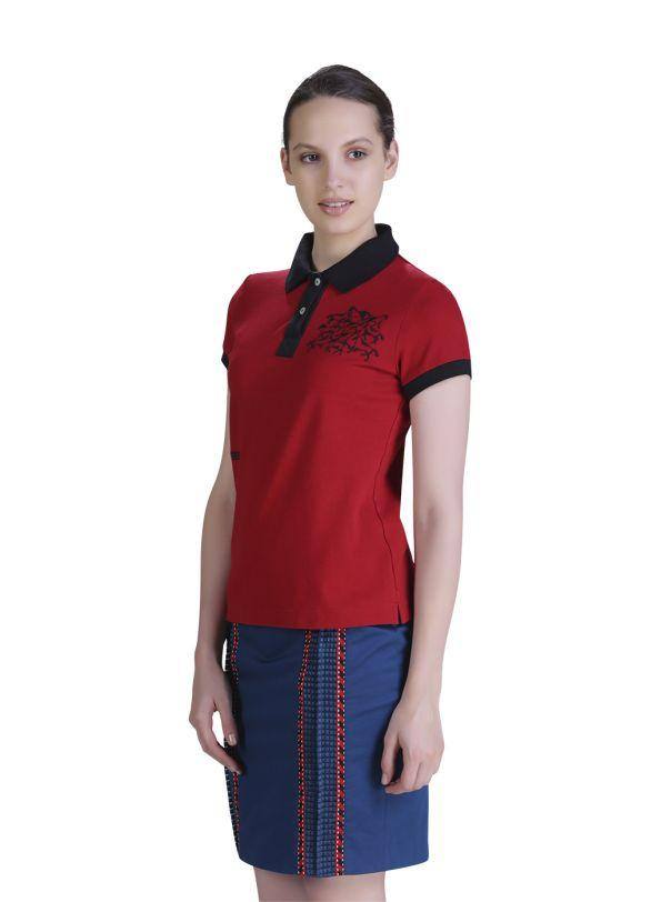 HORSE EMBROIDED POLO - Genes online store 2020